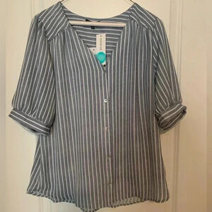 West Kei Caroline Button Down Top